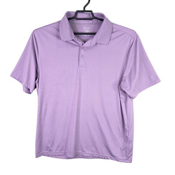 Mens Member's Mark Purple Performance Polo Shirt Short Sleeve Polyester Size XL - Picture 1 of 6